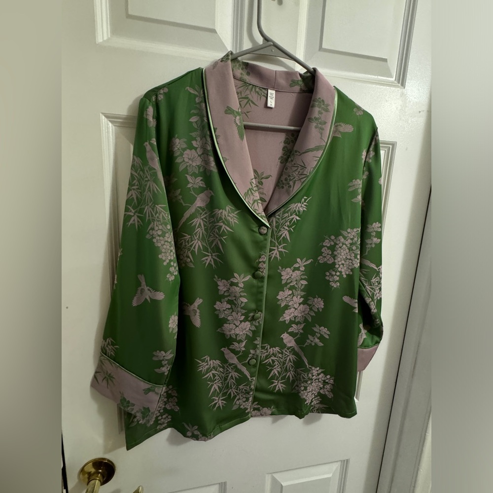 Luxury silk pajama set